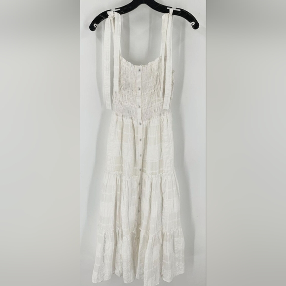 Dita Smocked Midi Dress ASTR The Lable NWT $175 SRP - Picture 6 of 7